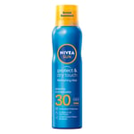 4005900695864 Sun Protect & Dry Touch odświeżająca mgiełka do opalania SPF30