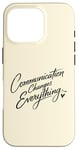 iPhone 16 Pro Communication Changes Everything Speech Therapy Women Case