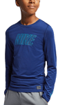 Pitkähihainen t-paita Nike pro compression shirt kids 858232-478 Koko S (128-137 cm)