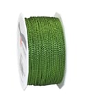 C.E. Pattberg MOSEL Ficelle vert mousse, 50 m de Cordelette Tissée, Largeur 2 mm, Accessoire pour Décoration, Bricolage, Travaux Manuels et Emballage Cadeau