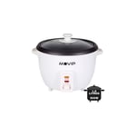 Cuiseur de riz - capacité 1.5 litres - puissance 500w - système de cuisson et chauffage - pot intérieur de aluminium antiadhésif - couvercle de verre