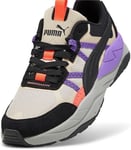 Puma Mens Trainers Walking Shoes Sneakers X Ray Tour Granola Black Purple UK 10