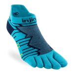 Injinji Ultra Run No-Show Blue - Tåstrumpa - M (40,5-44 EU)