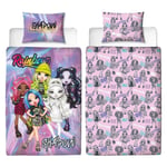 Rainbow High Single Duvet Set Shadow Design 2in1 Bedding