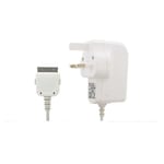 30 Pin Mains Wall Charger for Apple iPhone 4S 4 3GS 3G iPad 1 2 3 iPod UK