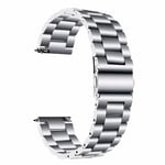 Huawei Watch GT/GT2 / Garmin Forerunner 245 Music - Rostfritt stål klockarmband 20mm Silver