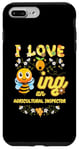 iPhone 7 Plus/8 Plus I Love Beeing An Agricultural Inspector Bee Lover Profession Case