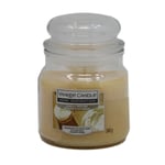 Vanilla Frosting Yankee Scented Candle Jar Medium 340g Burn Time 60hrs Approx