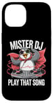 iPhone 14 Funny Penguin DJ Mister DJ Play That Song Youth & Adults Case