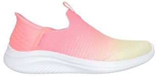 Skechers Ultra Flex 3.0 - Neon Pink / Yellow - US Women's Size 9.5