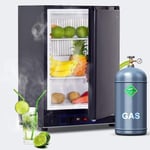 Smad Gas Fridge 60L 3 Way 12V 240V Absorption LPG Fridge RV Caravan Camping