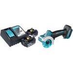 Dmc 300 rf Meuleuse d'angle sans fil 18 v 76 mm Brushless + 2x batterie 3,0 Ah + chargeur - Makita