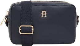 Tommy Hilfiger Sac à Bandoulière Sac Femme Monotype Camera Bag Petit, Bleu (Space Blue), Taille Unique