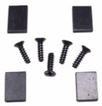 Sinclair ZX Spectrum 16K & 48K Brand New Replacement Case Screws & Rubber Feet