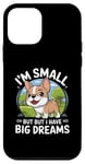 iPhone 12 mini I'm Small But I Have Big Dreams Cute French Bulldog Case