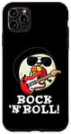 Coque pour iPhone 11 Pro Max Jeu de mots à sushi Rock and Roll Funny