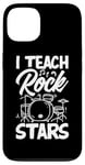 Coque pour iPhone 13 J'enseigne aux stars du rock un professeur de musique drôle