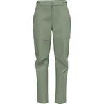 Fjallraven 14200169-614 Abisko Hike Zip-Off TRS W Pants Women's Patina Green Size 34/R