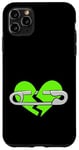 Coque pour iPhone 11 Pro Max Graphique vert Green Healing In Progress