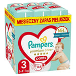 Engångsblöjor Pampers 6-11 kg 3 (144 antal)