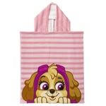 Poncho-håndklæde med Hætte The Paw Patrol Pink 50 x 115 cm