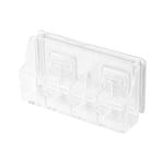 Compactor Vision Boîte de rangement auto-adhésive, Transparent, XXL, 12 x 3,7 x H 6 cm, RAN7153