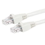 Maplin Ethernet Cable 0.5M White, CAT6 Gigabit UTP LAN Network Cable RJ45 High-Speed 10Gbps Compatible with Laptop, PC, PS4/5, Xbox, Switch, Modem, Router, Smart TV, Printer, Sky Box, WiFi Extender