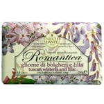 837524001356 Romantica mydło toaletowe Glicynia & Lilia 250g Nesti Dante