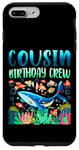 Coque pour iPhone 7 Plus/8 Plus Aquarium Cousin Of The Birthday Boy Sea Fish Ocean Animals