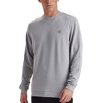 JBS of Denmark Badge Crew Neck Sweatshirt Ljusgrå Small Herr