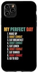 Coque pour iPhone 11 Pro Max My Perfect Day Robot Combat amusant