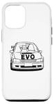 Coque pour iPhone 14 Pro JDM Cat Driving evo voiture art japonais Drift voiture drôle v1