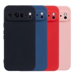 SKALO Google Pixel 9 Pro XL Ultratunn TPU-Skal - Fler färger Rosa