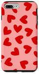 Coque pour iPhone 7 Plus/8 Plus maneater coeur amour valentines rouge rose mignon rétro girly y2k