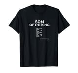 Son of The King, Christian Lover, Love Jesus, Love God T-Shirt