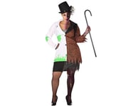 Atosa 53954 Dr Jekyll & Mr Hyde Woman XL Multicolour-Halloween, Women