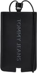 Tommy Jeans Pochette pour Téléphone Femme Essential Phone Pouch à Porter en Bandoulière, Noir (Black), Taille Unique