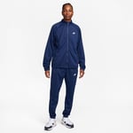 Nike Träningsoverall Club - Navy/Vit, storlek Small