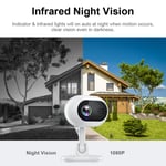 1080P Baby Monitoring Camera Home Security Surveillance With Remote