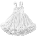 DOLLY by Le Petit Tom Petti Klänning Off White | Vit | 4-6 years