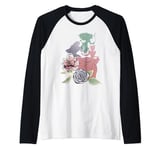 Disney Princess Cinderella Pocahontas Merida Silhouettes Manche Raglan