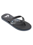 Quiksilver Men's Molokai Stripe Sandal, Black/Blue, 6.5 UK