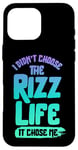 Coque pour iPhone 16 Pro Max The Rizz Life - Jeu amusant Alpha Gen Z Slang Rizz