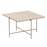 BigBuy Home Coffee Table 65 x 65 x 40 cm, Iron Marble