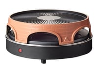 Emerio Po-113255.4 - Pizza Oven/Grill/Raclette - 1.8 Kw - Terrakotta-Orange