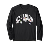 Vexillology World Map Flag Flags Flag Lovers Long Sleeve T-Shirt