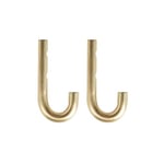 Oyoy Living Pieni Hook - Lot de 2 - Laiton (L301102)