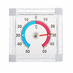 Memkey - 1pièce Intérieur Extérieur Thermomètre Mural de fenêtre sans Fil Moniteur de température Jardin Maison Serre