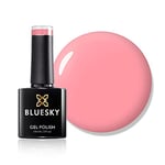 Vernis à ongles gel Bluesky, GLOW A097, corail, rose clair, durable, résistant aux puces, 10 ml (nécessite du séchage sous lampe LED UV)