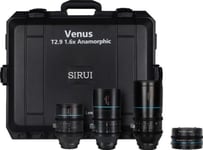 Obiektyw Sirui Sirui Anamorphic Venus 3X Lens + Adapter Kit (35/75/150Mm) + 1.25X Adapter + Hard Case L-Mount